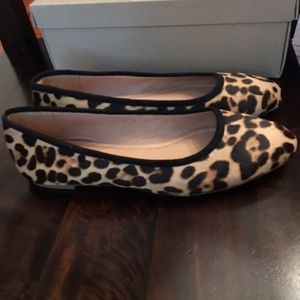 Madewell Alana Ballet Flat Leopard Size 9